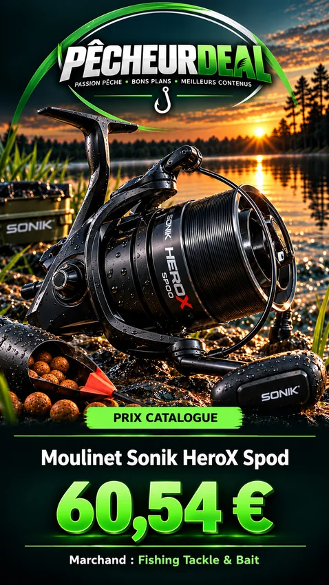 Moulinet Sonik HeroX Spod